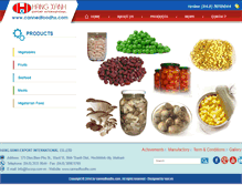 Tablet Screenshot of cannedfoodhx.com